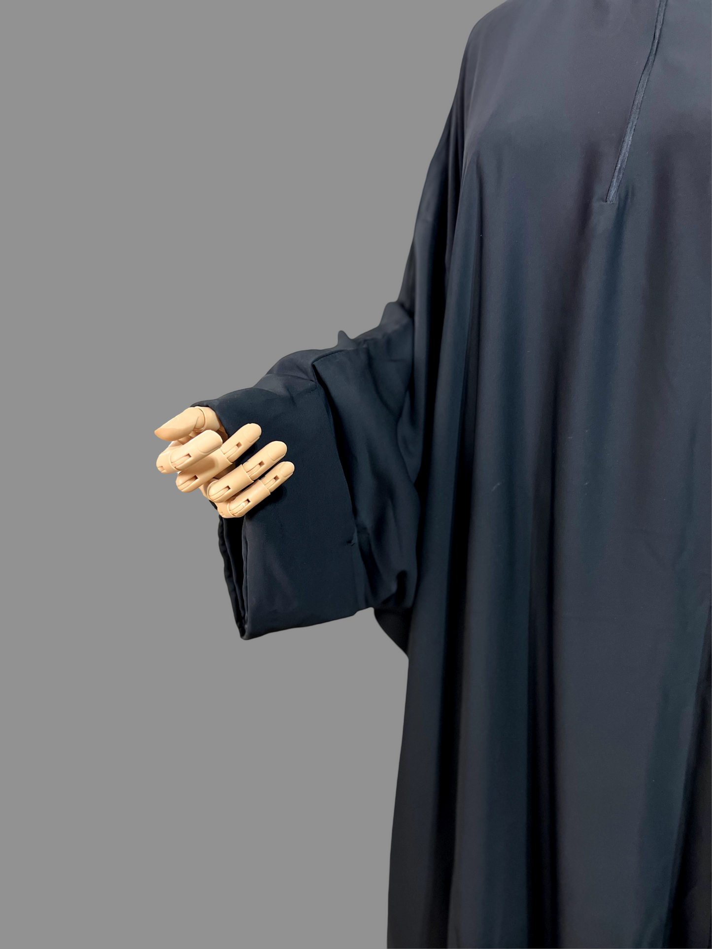 Black batwing Abaya
