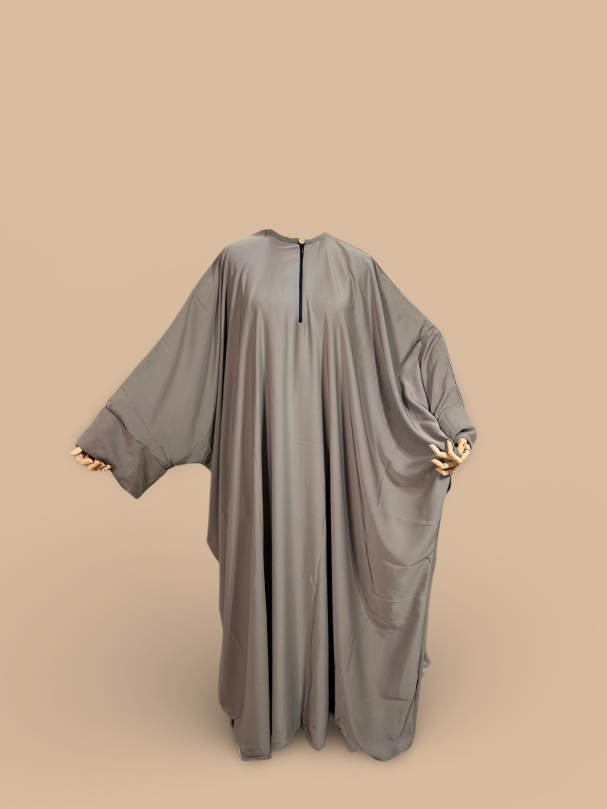 Beige Batwing Abaya