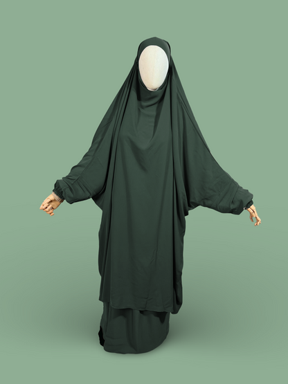 Green Two-Piece Jilbab